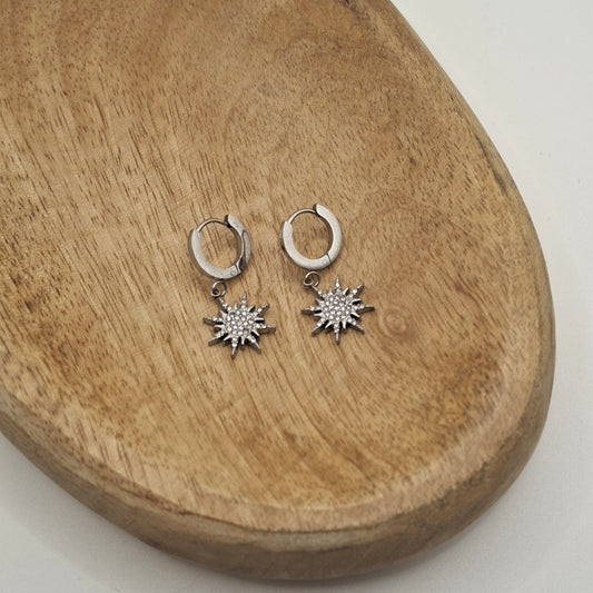 Boucles d'oreilles Lys
