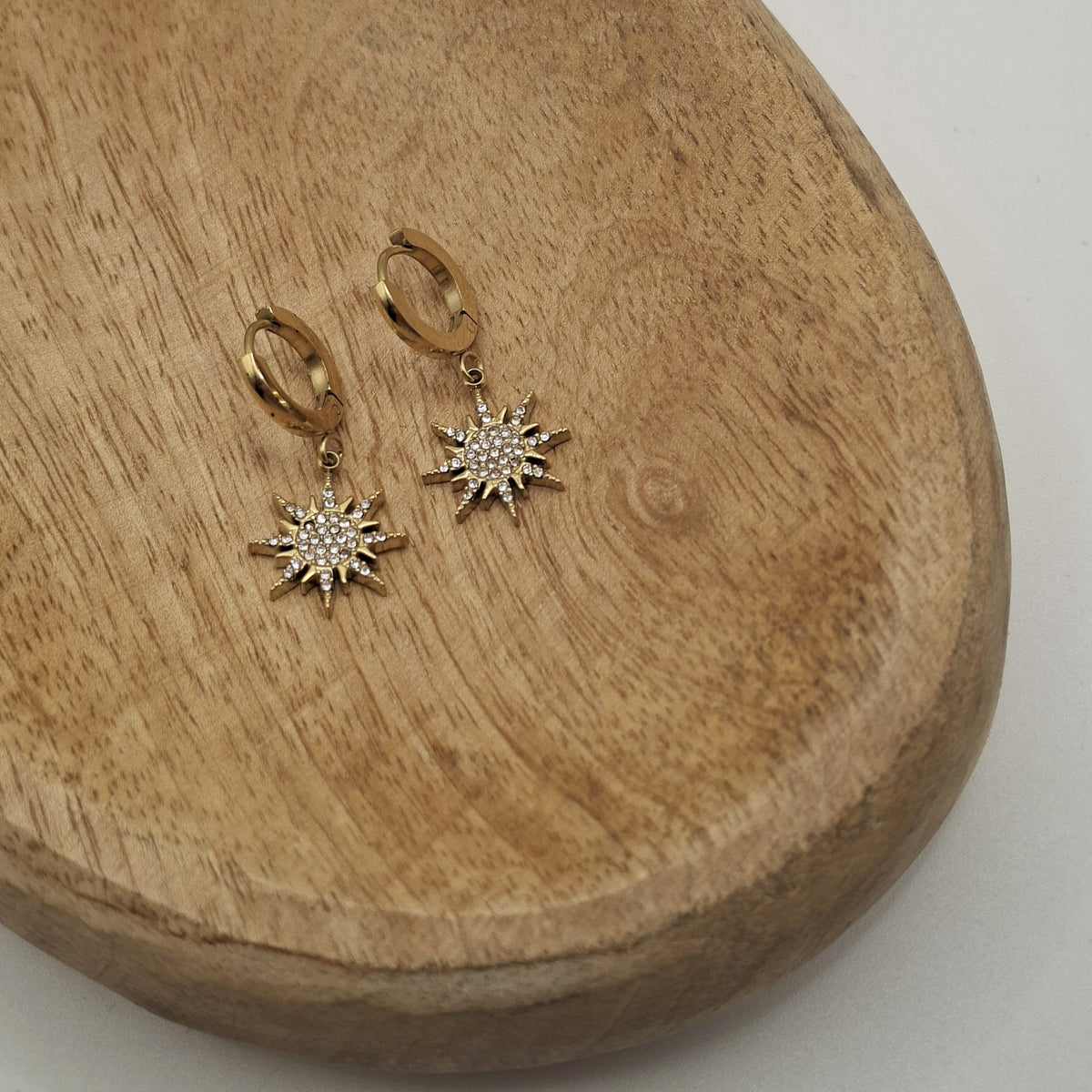 Boucles d'oreilles Lys